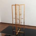 Gold Wedding Flower Stands Black Display Floor Candlestick Holder Table Metal
