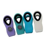 Colorful Bag PP TPR Plastic Magnetic Clips For Fridge 3 Inch