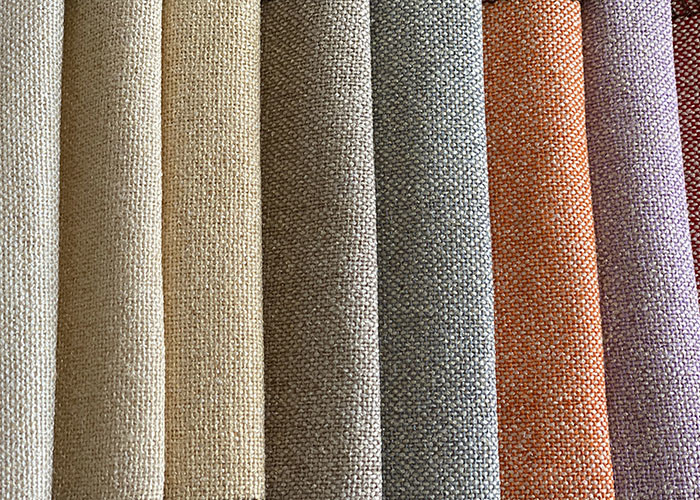 Hot selling Organic Linen Cotton Fabric for Home Textile Furnishing Curtain Carpet Sofa Cover YARN DYED
