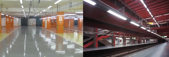 Easy installation 110lm/W IP65 water-proof level LED tri-proof SMD 3014