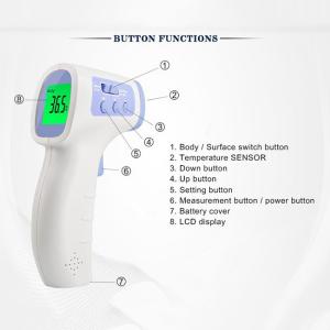 China Fever Infrared Forehead Body Non Contact LCD Digital Thermometer wholesale