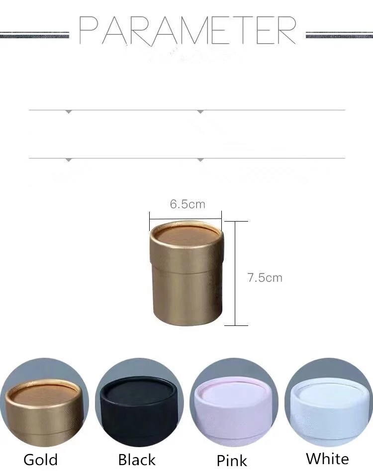 Wholesale Preserved Roses Flower Box Mini Size Single Rose Round Cardboard Box