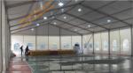 White Construction Tent Large Aluminum Structure Waterproof Exhibition Event