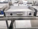 Electric Griddle Machine with Stainless Steel Construction and Temperature