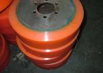 Aging Resistant Industrial Red PU Polyurethane Coating Rollers Wheels /
