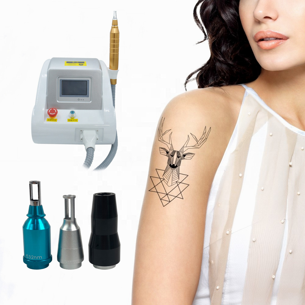 Pico 1320nm 755nm Q Switched Nd YAG Laser Machine Pigment Removal