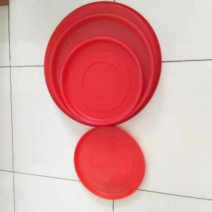 China Small Pp 35cm Chick Feeder Tray , Poultry Feeding Tray wholesale