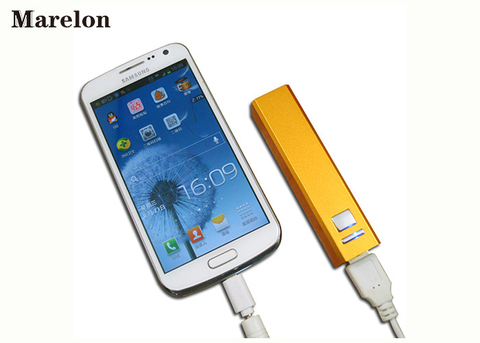 2600mah Rechargeable USB Power Bank / Portable Phone Charger For Promotional Gift