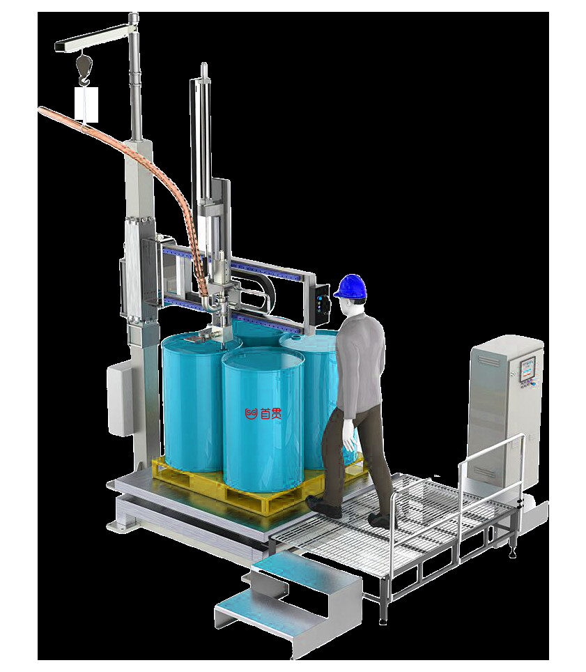 Auto IBC Filling Machine Filling Process Waterproof Design Ibc Containers