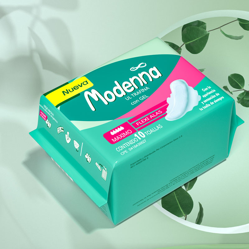 Organic Ladies Disposable Sanitary Pads Customized Sanitary Napkins With Wings