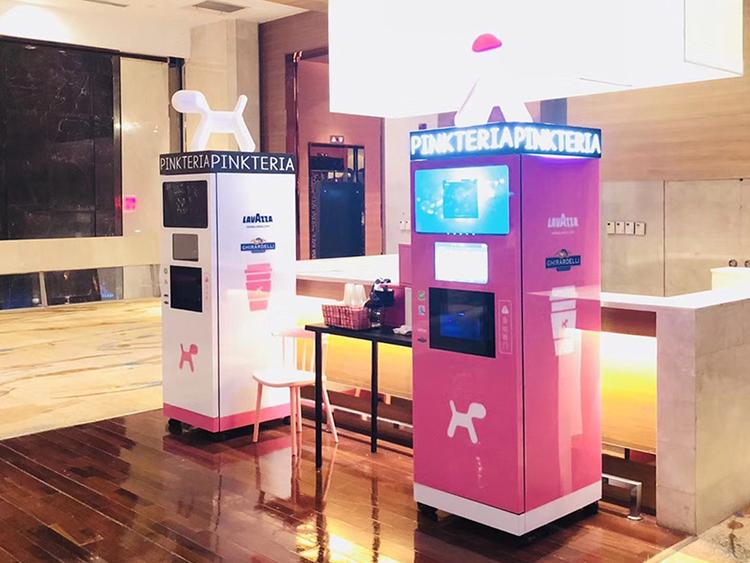 CE Certificated Cashless Instant Coffee Vending Machine OEM ODM