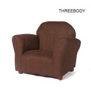 China Brown Modern Toddler Sofa Chair , Boys Bedroom Chair Contemporary Kids Furniture wholesale