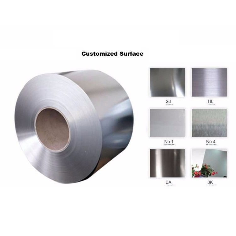 AISI CE High Luster 304 316 Stainless Steel Coil For Construction