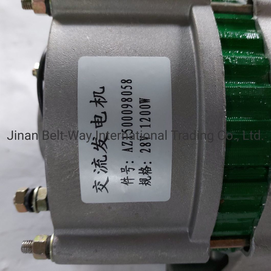 Sinotruk HOWO Truck Parts Truck Spare Parts Alternator Az1500098058