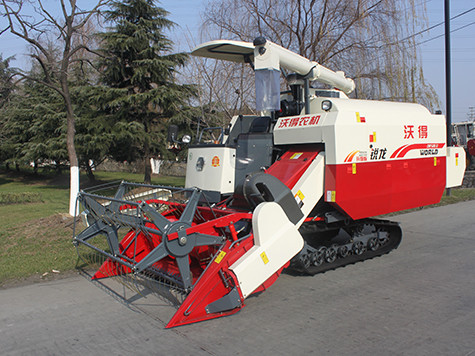 RL（4LZ-6.0P）102hp TRACK COMBINE HARVESTER crops rice grain tank combine machinery MADE IN CHINA