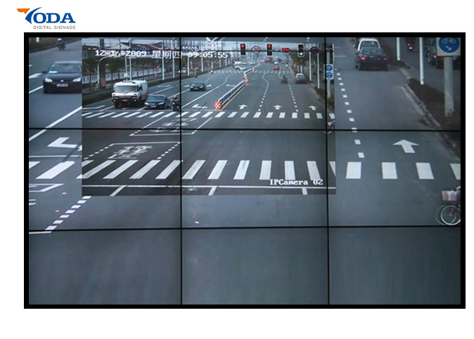 55 Inch 1.8mm Thin Bezel TFT LCD Video Wall Display