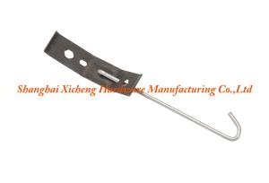 China Tempered Spring Steel Wire Single Suspension Rod With Spring Clips wholesale