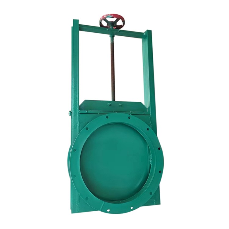 Manual Square Knife Gate Valve Manual Pinch Valves Flanged DN50～500