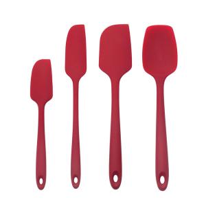 China Heatproof BPA Free 4 Pieces Silicone Spatula Set wholesale