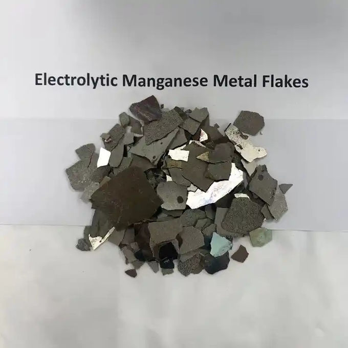 Electrolytic Manganese Flakes Mn 99.95% As Steelmaking Additives 1