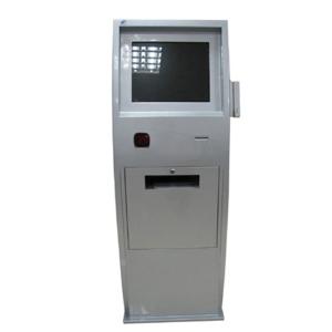 China RJ11 300nits 19 Inch Interactive Touch Kiosk With Card Reader wholesale