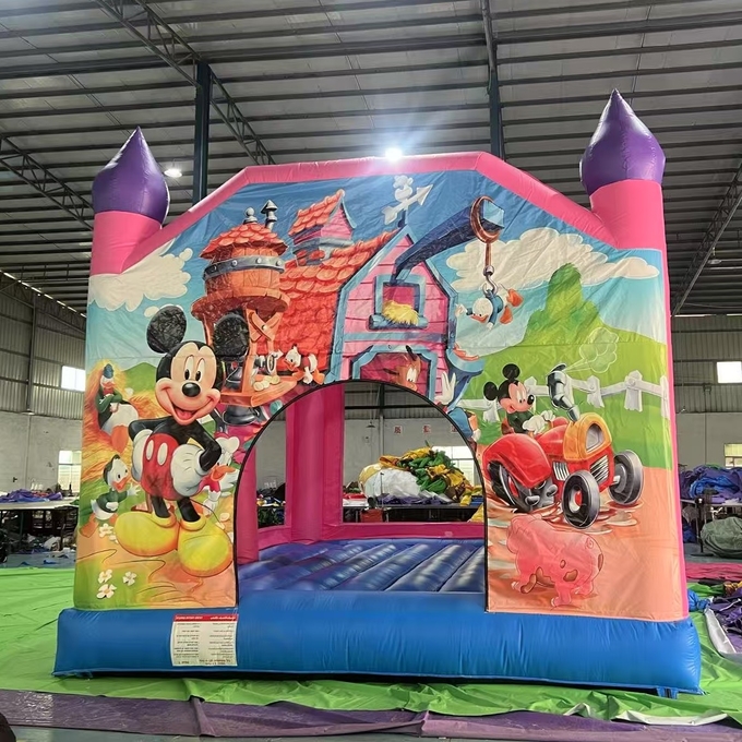 Commercial Inflatable Bouncer House Mickey Mouse Inflatable Jump Bouncy Castle Bounce House For Adult Kids Party