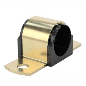 China High Quality 1/2'' Yellow Finish Omega Cushion Clamps wholesale