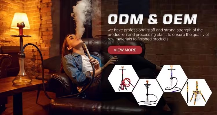 Resin German Hookah Shisha Luxury Glass Sishas Hookah Large Hookah Smoking Set