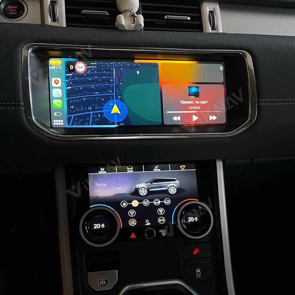 10.25 Inch Android Head Unit For 2012-2018 Range Rover Evoque GPS Navigation Multimedia Player Wireless Carplay