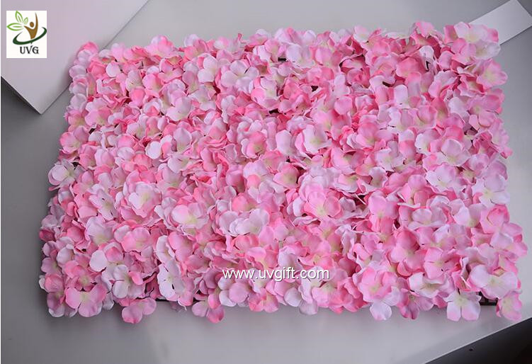 UVG cheap wedding backdrop design plastic grid artificial flower wall and arch for wedding decor CHR1142