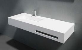 China Smooth Seamless Wall Hung Basin High Strength Renewable And Formable wholesale