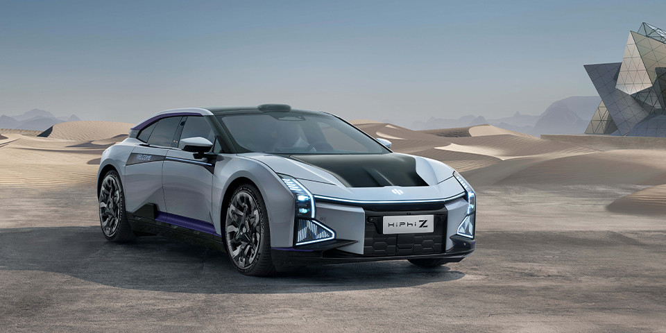 HiPhi Z Electric Luxury Car Intelligent Driving 705KM Range 0-100km/H Acceleration 3.8s