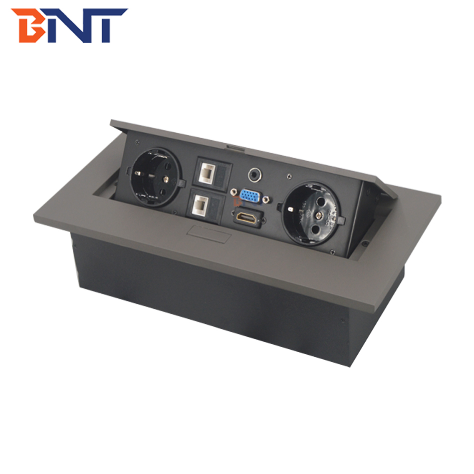 BNT conference power data solution desktop pop up socket box