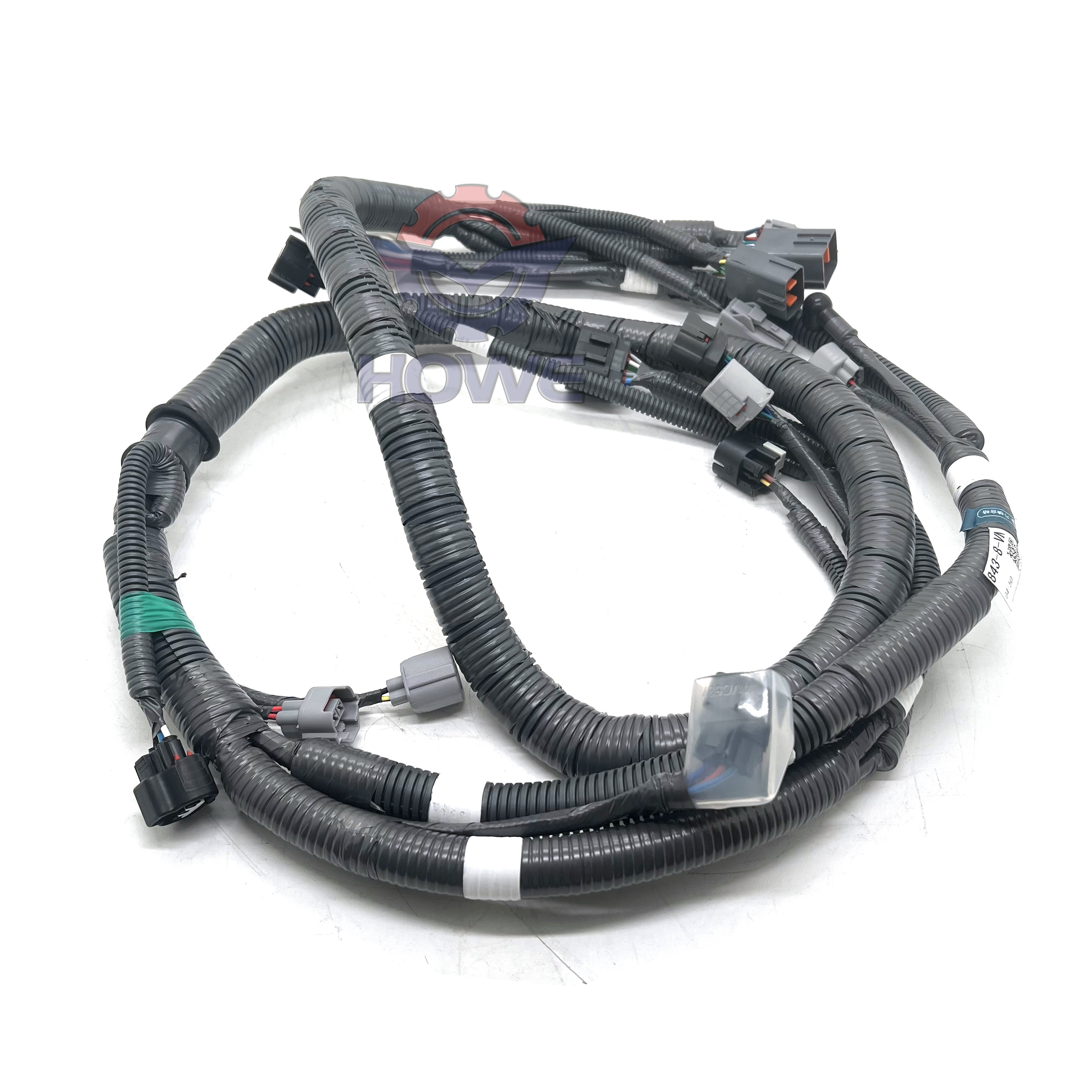 JCB220 Excavator Line Parts 4HK1 Engine Wiring Harness 721/12347 with High Guarantee