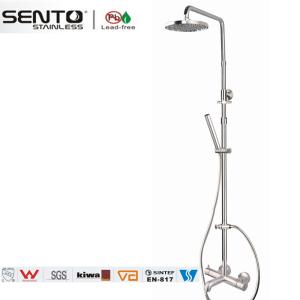China Quality hotel bathroom thermostatic shower faucet set wholesale