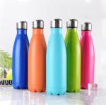 Virson Stainless steel swell outdoor sports water bottle,Double wall cola shape