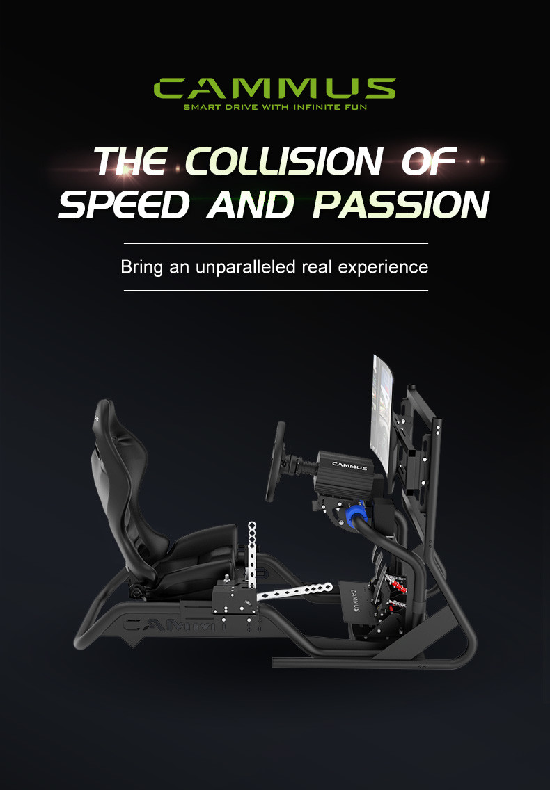 FCC Certified Cammus Aluminum Shifter Direct Drive Sim Racing Simulator