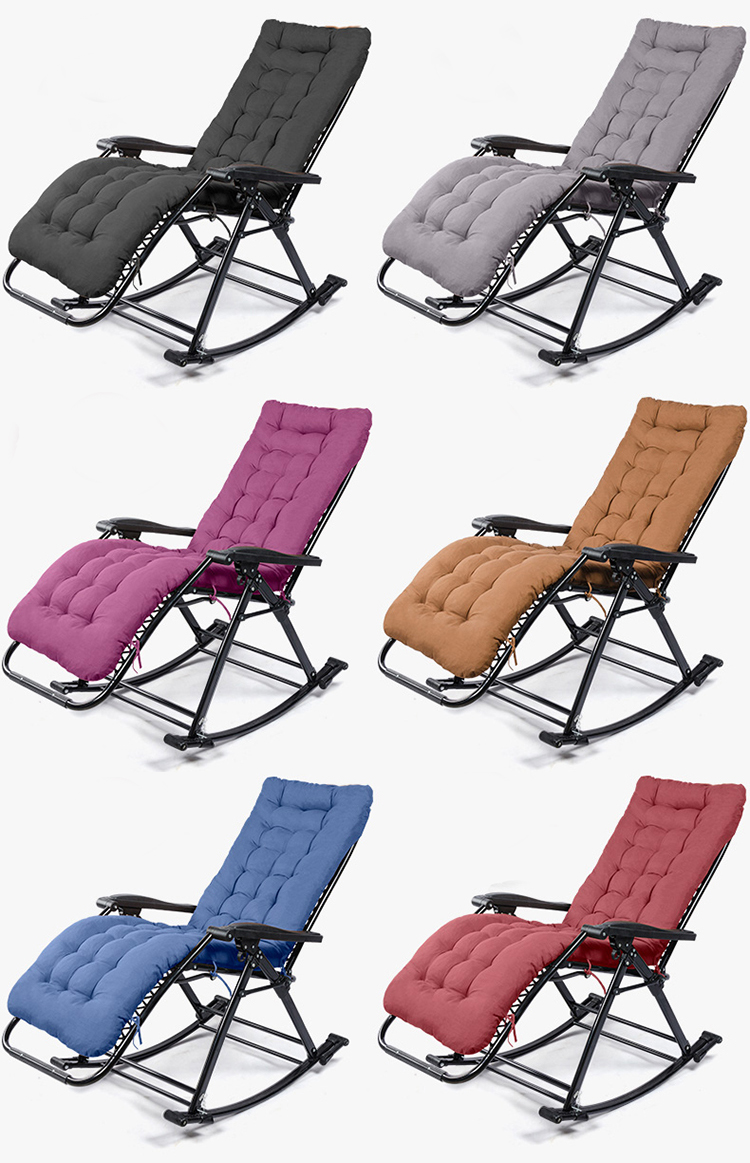 Custom Logo Sun Recliner Lounge Chair Outdoor Garden Camping Foldable Portable Chair
