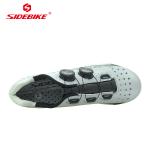 Athletic Dampproof Carbon Fiber Cycling Shoes , Carbon Sole Road Bike Shoes