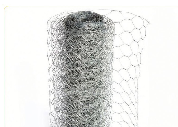 0.3mm Dia Chicken Iron Galvanized Hexagonal Wire Mesh 2m Width