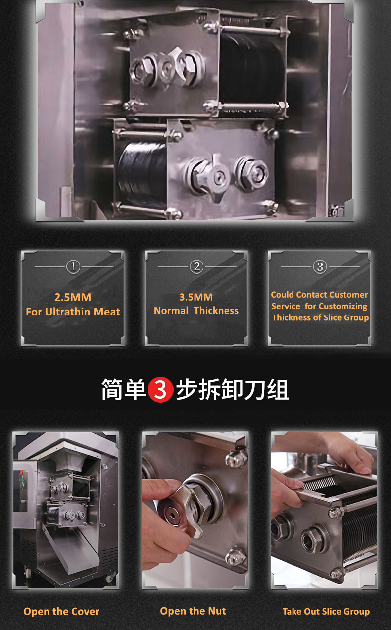 Brand New Meat Cutter Price In Pakistan Chicken Fillet Cutting Machine Commercial With High Quality