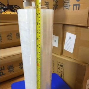 China Hand Grade 50cm 300m 2500g Pallet Stretch Wrap wholesale