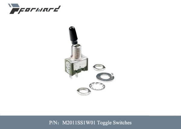 Quality M2011SS1W01 Toggle Switches Current Rating 4A 6A for sale