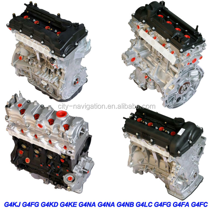 Top- G4KJ G4FG G4KD G4KE G4NA G4NB G4LC G4FA G4FC Auto Engine Assembly for Hyundai/KIA