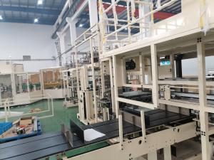 China Baby / Adult Diaper Wrapping Machine , High Accuracy Nappies Packaging Machine wholesale