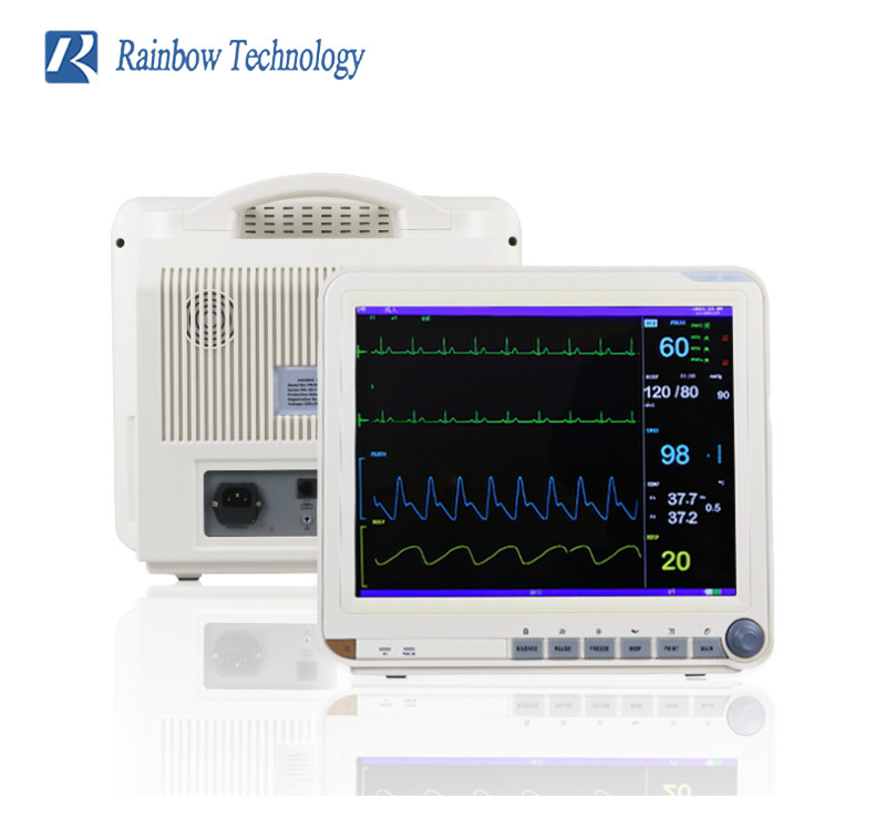 Standard Version Patient Monitor Multiparameter Medical 15 Inch Vital Signs