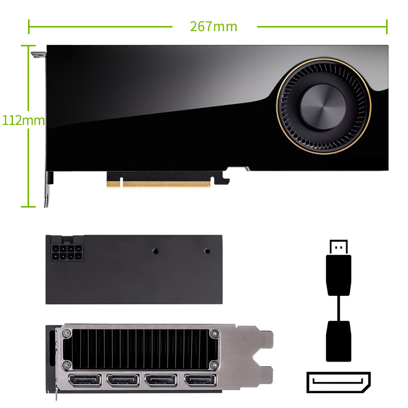 1860MHz Core Clock NVIDIA RTX A6000 48GB Founder Edition Graphics Card for Performance