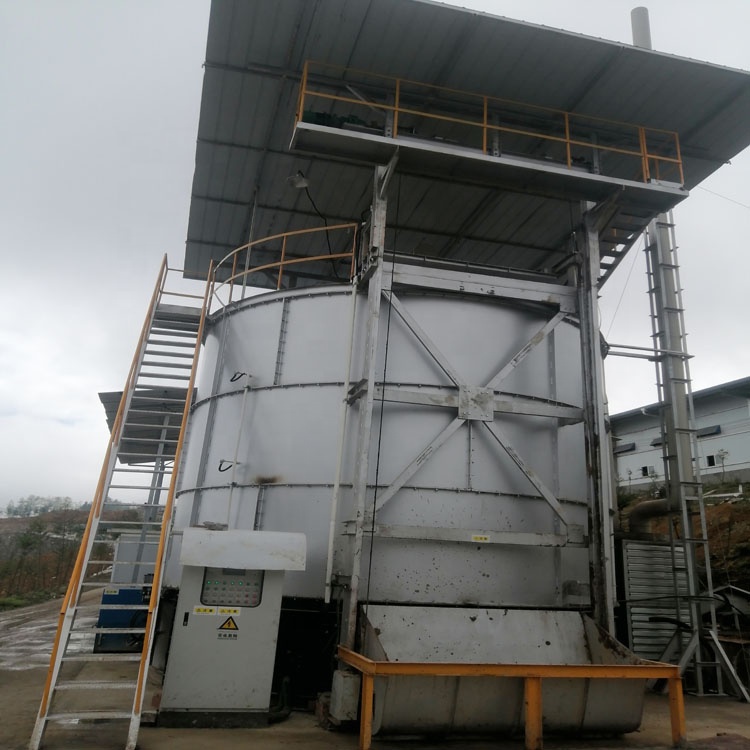 Livestock Manure High Temperature Aerobic Fermentation Equipment for Customized Color