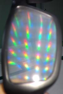 China Christmas Day 3D Fireworks Glasses Disposable High Transmittance wholesale