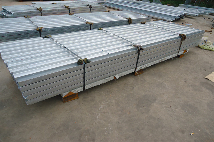 W Type Galvanized Panel Security Steel Palisade Fencing Suppliers